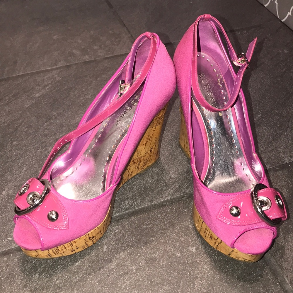 BCB Girls platform wedge heels